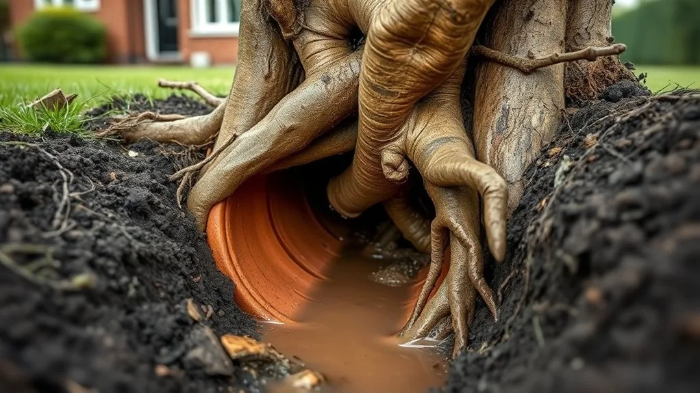 Tree Root Damage in Drains | Detection & Removal in Hempstead